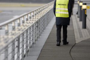 Streifengänge auf dem Gelände