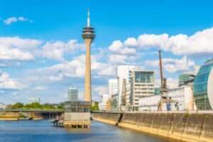 Düsseldorf - Hafen - Rheinturm