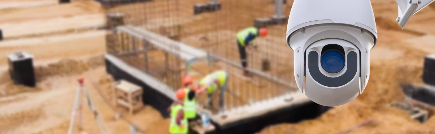 Baustellenüberwachung mit Sicherheitstechnik
