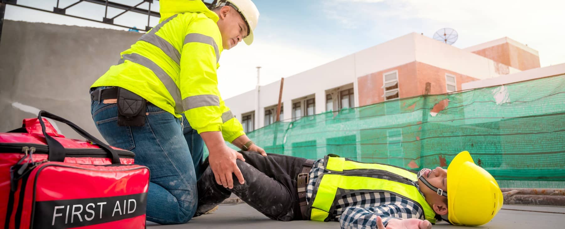 Betriebssanitäter für Baustellen in NRW: Baustellen-Sicherheit gewährleisten