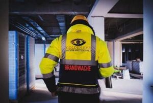 Brandwache von unserem Sicherheitsunternehmen in Traunstein