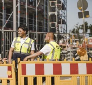 Fahrzeugpatrouillen im Baustellenschutz