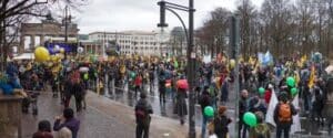 Security für Protestveranstaltungen