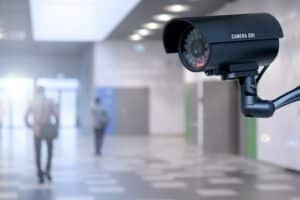 Überwachungskamera in Unternehmen