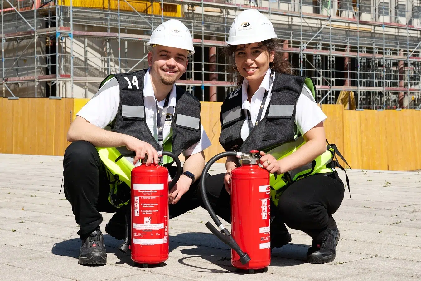 Sicherheitsdienst übernimmt Brandwache in Baden-Baden für eine Baustelle