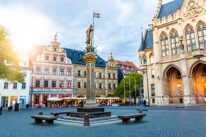 Brandwache in Erfurt