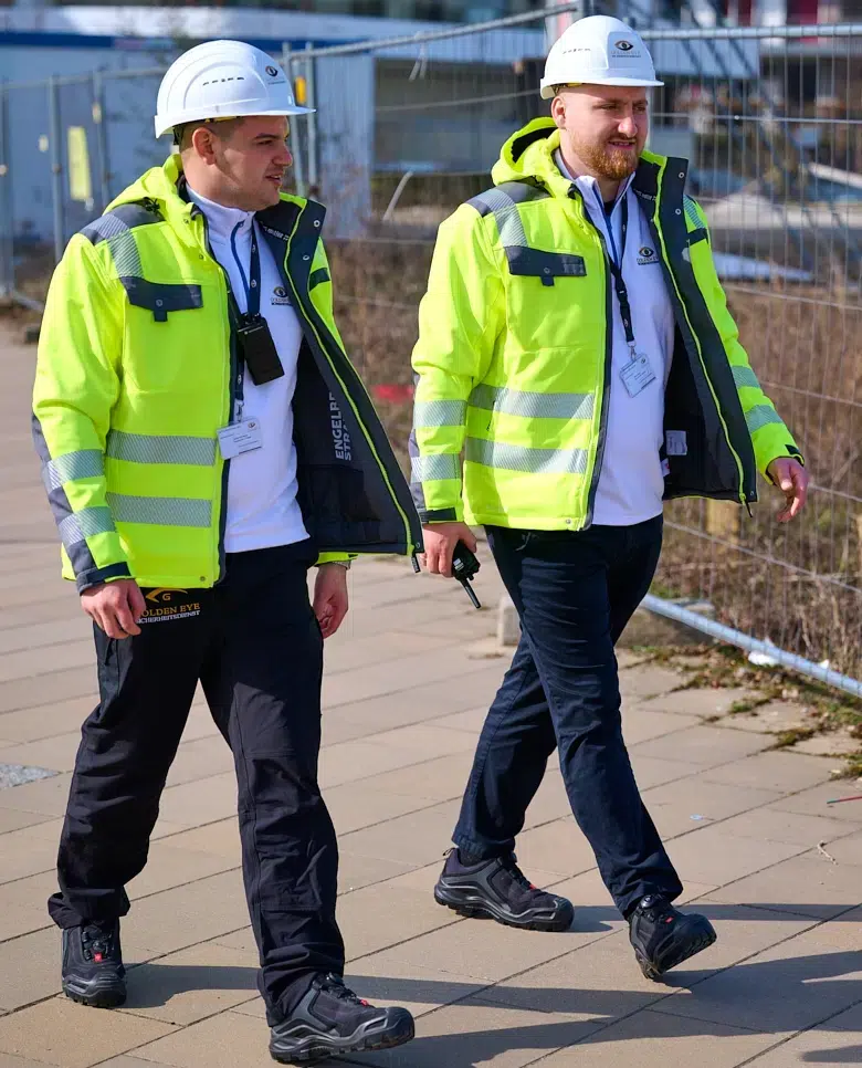 Sicherheitsdienst Wiesbaden Mitarbeiter im Einsatz