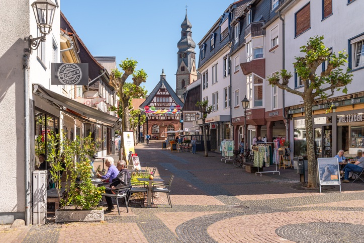 Stadtansicht von Hofheim am Taunus- Einsatzgebiet des Sicherheitsdienstes Herrenberg